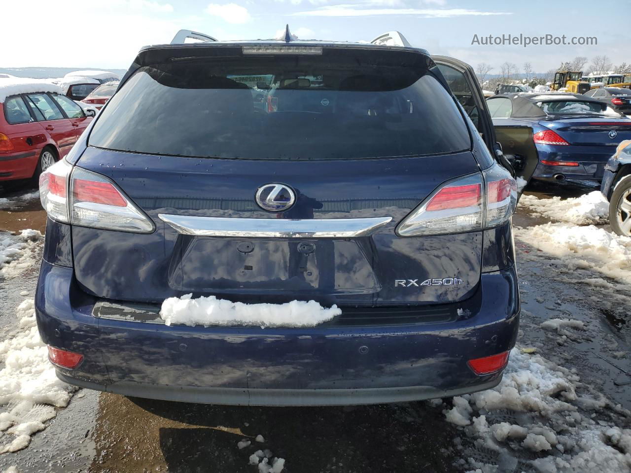 2015 Lexus Rx 450h Blue vin: 2T2BC1BA2FC007568