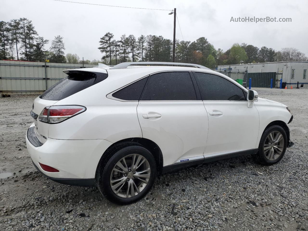 2015 Lexus Rx 450h Белый vin: 2T2BC1BA4FC003358