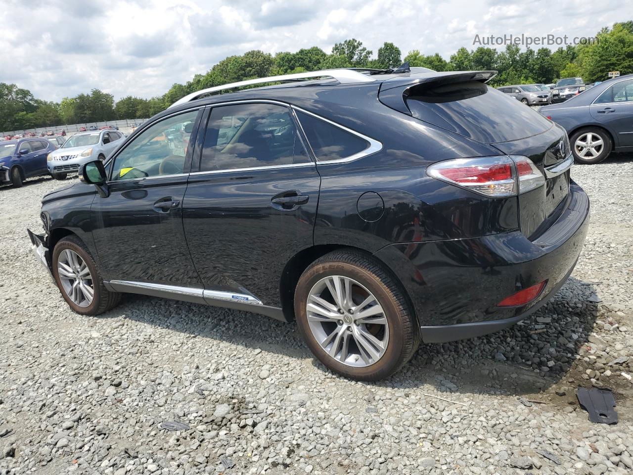 2015 Lexus Rx 450h Black vin: 2T2BC1BA4FC007670