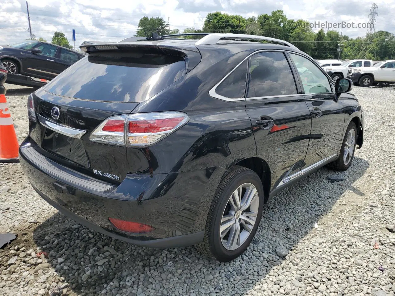 2015 Lexus Rx 450h Black vin: 2T2BC1BA4FC007670