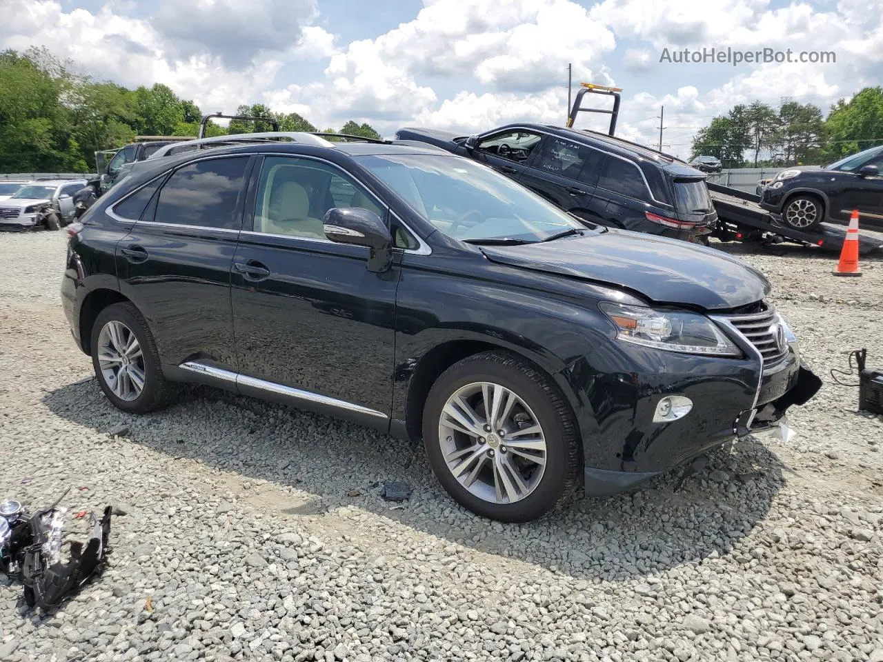 2015 Lexus Rx 450h Black vin: 2T2BC1BA4FC007670