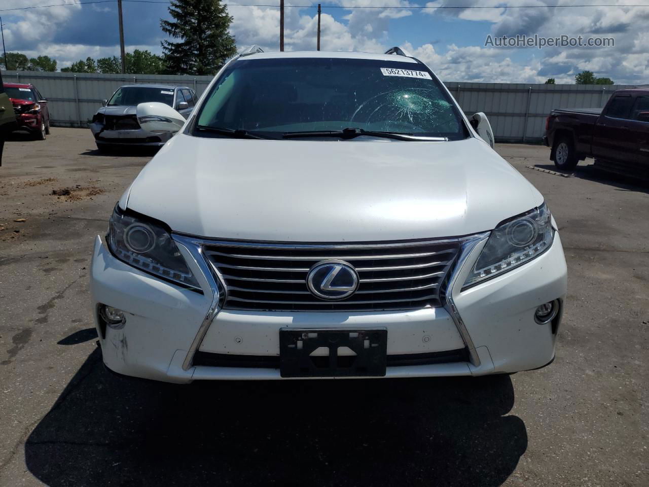 2015 Lexus Rx 450h White vin: 2T2BC1BA5FC009525