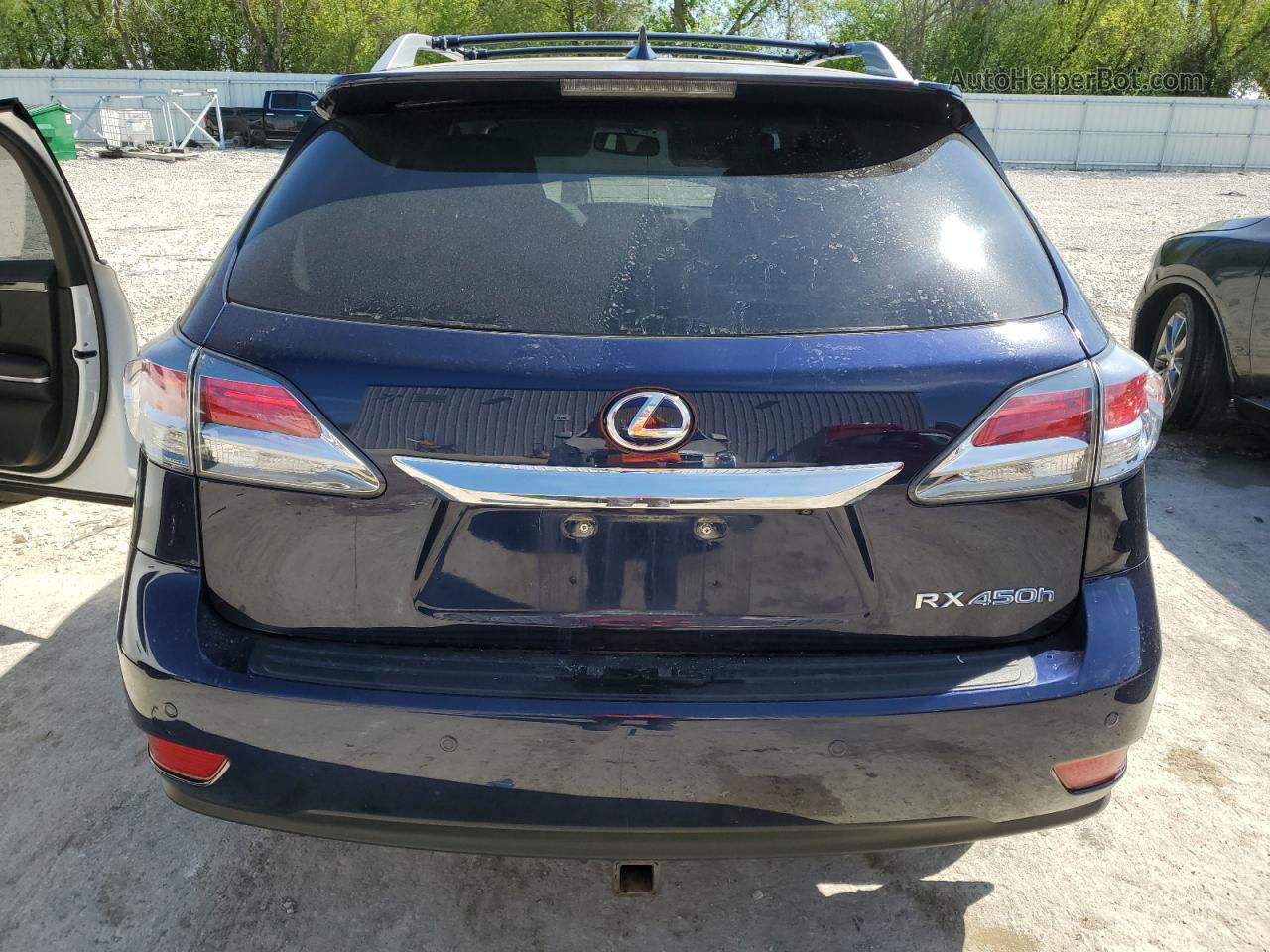 2015 Lexus Rx 450h Blue vin: 2T2BC1BA6FC010375