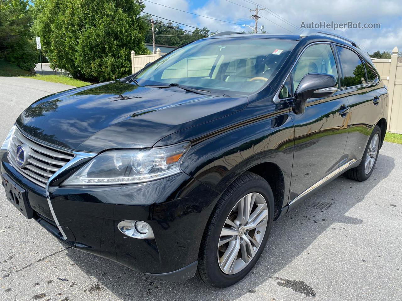 2015 Lexus Rx 450h Black vin: 2T2BC1BAXFC002411