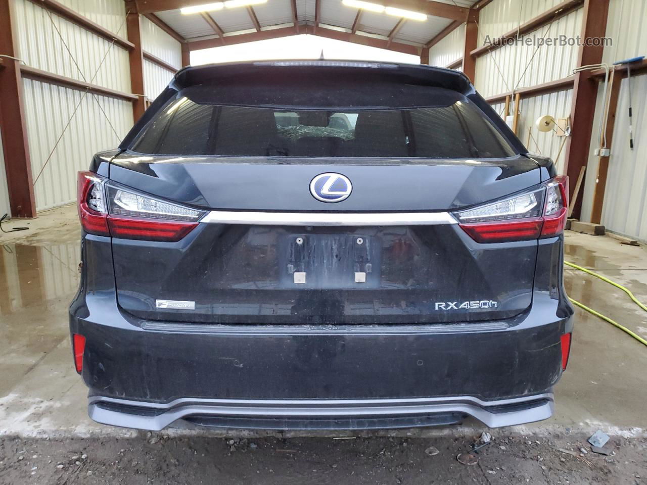 2016 Lexus Rx 450h Base Gray vin: 2T2BGMCA3GC007231