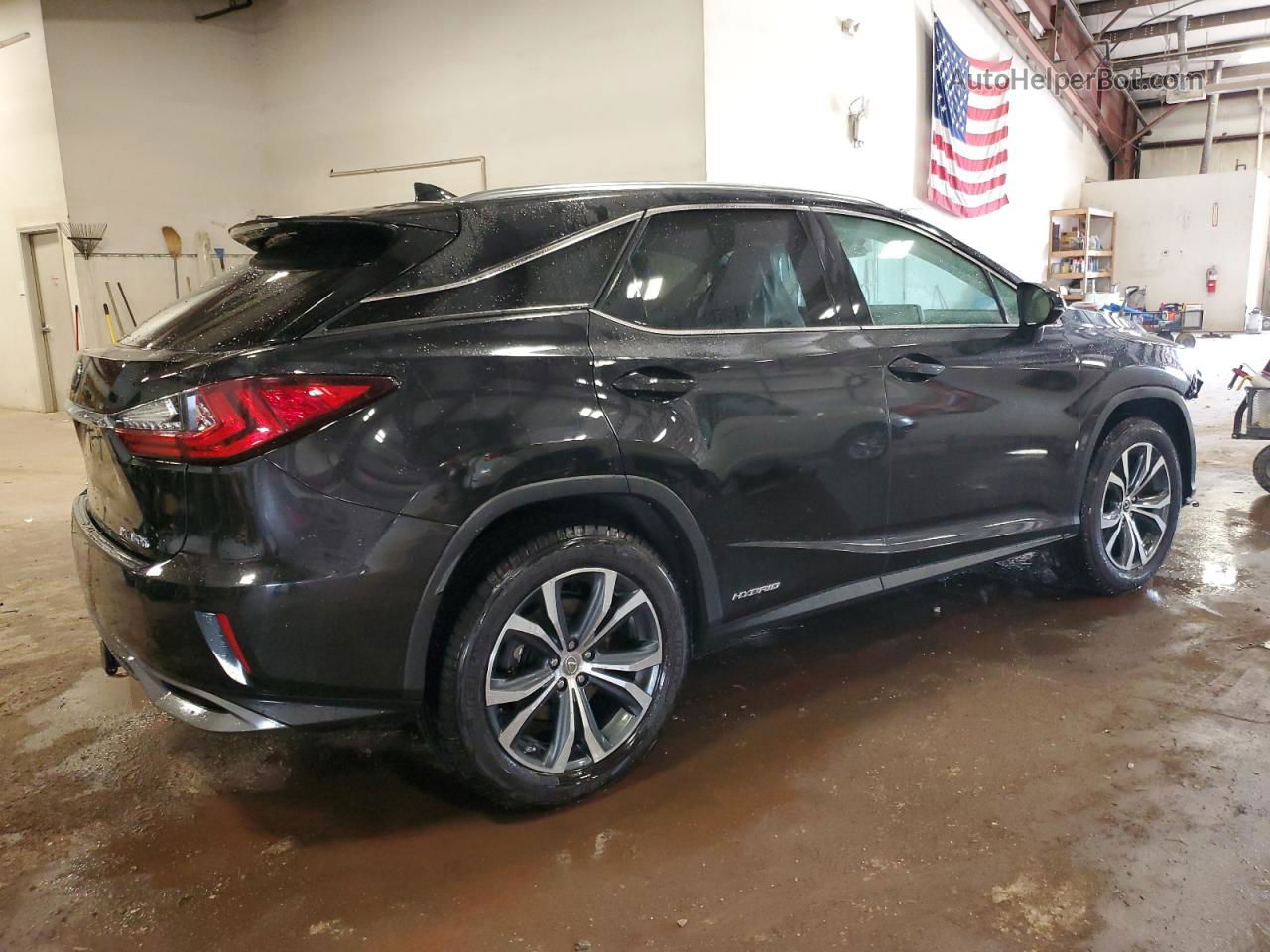 2016 Lexus Rx 450h Base Black vin: 2T2BGMCA4GC004547