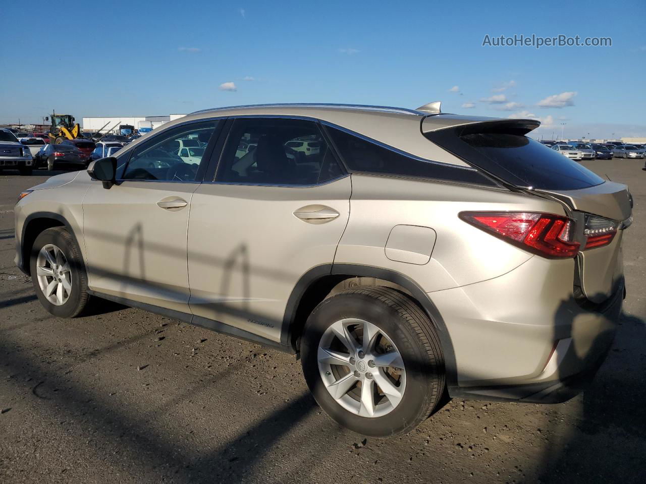 2016 Lexus Rx 450h Base Золотой vin: 2T2BGMCA5GC003827