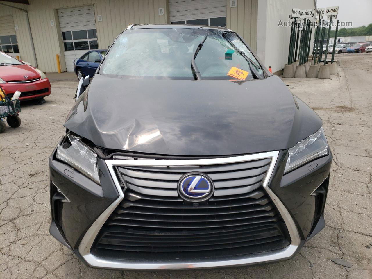 2016 Lexus Rx 450h Base Черный vin: 2T2BGMCA6GC006817