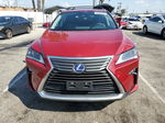 2016 Lexus Rx 450h Base Red vin: 2T2BGMCA7GC001562