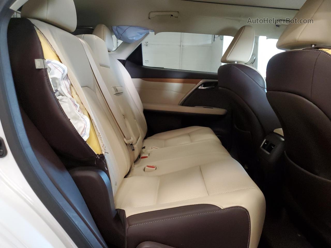 2016 Lexus Rx 450h Base White vin: 2T2BGMCA9GC002454