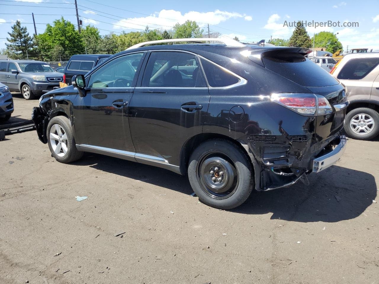 2013 Lexus Rx 350 Base Black vin: 2T2BK1BA0DC166153