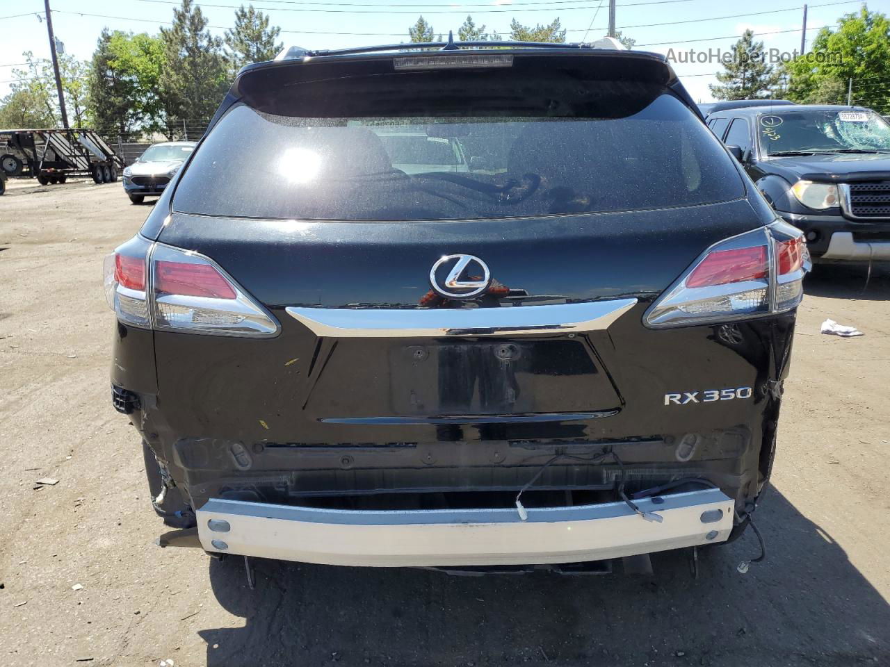 2013 Lexus Rx 350 Base Black vin: 2T2BK1BA0DC166153