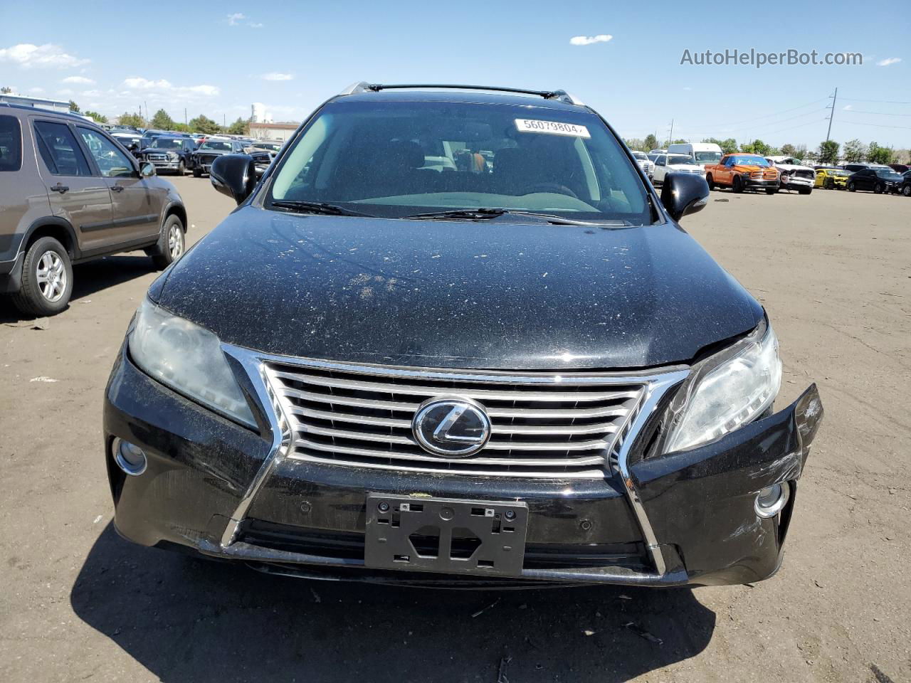 2013 Lexus Rx 350 Base Black vin: 2T2BK1BA0DC166153