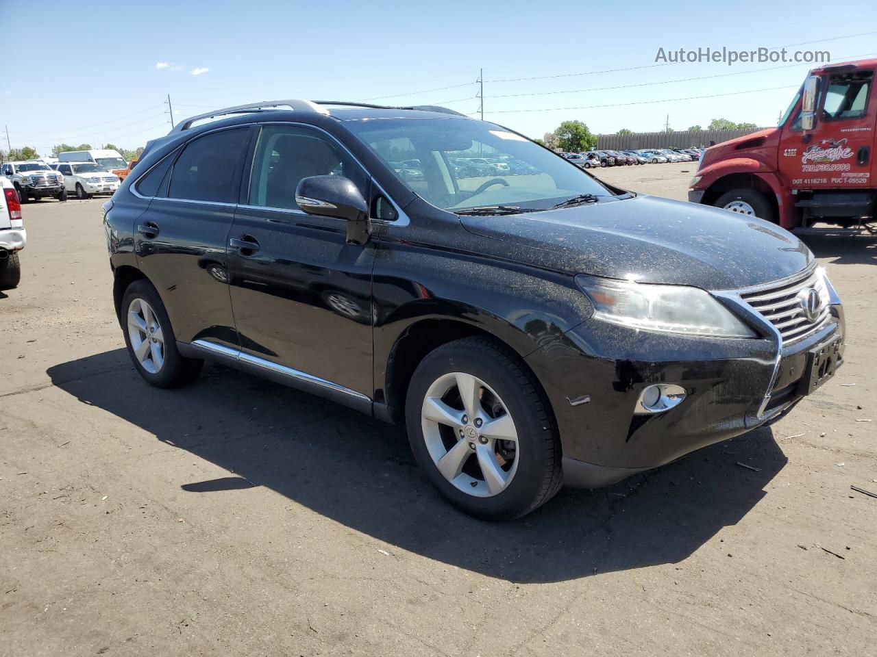 2013 Lexus Rx 350 Base Black vin: 2T2BK1BA0DC166153