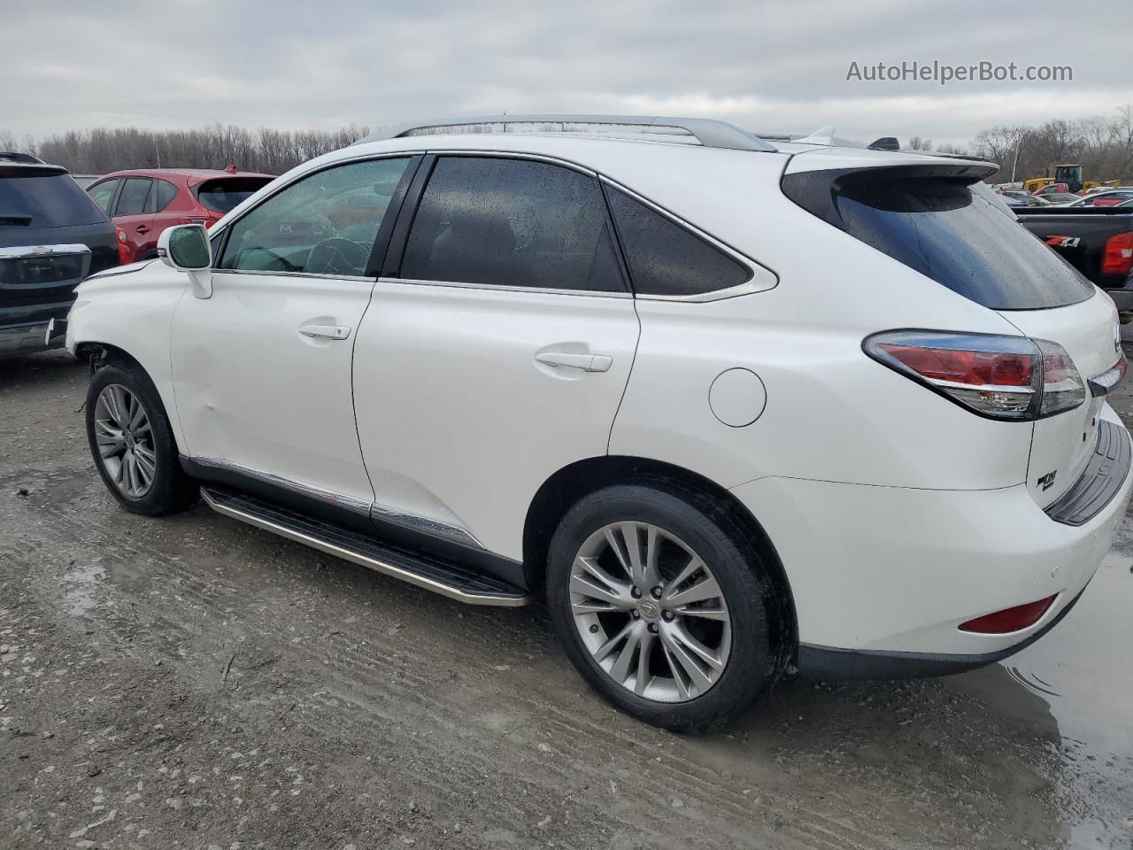 2013 Lexus Rx 350 Base White vin: 2T2BK1BA0DC169845