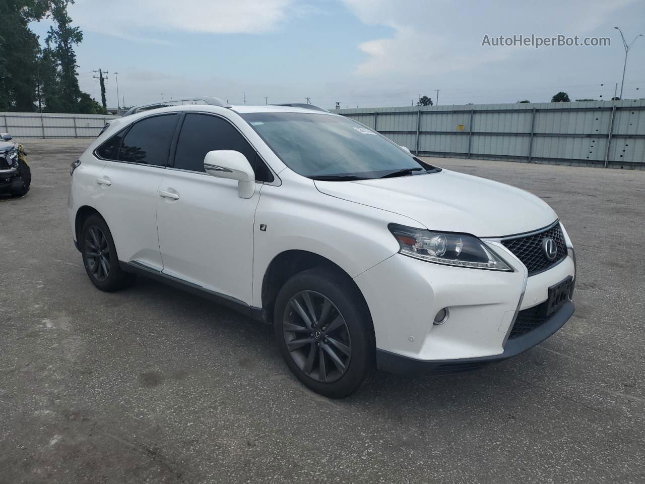 2013 Lexus Rx 350 Base White vin: 2T2BK1BA0DC179646