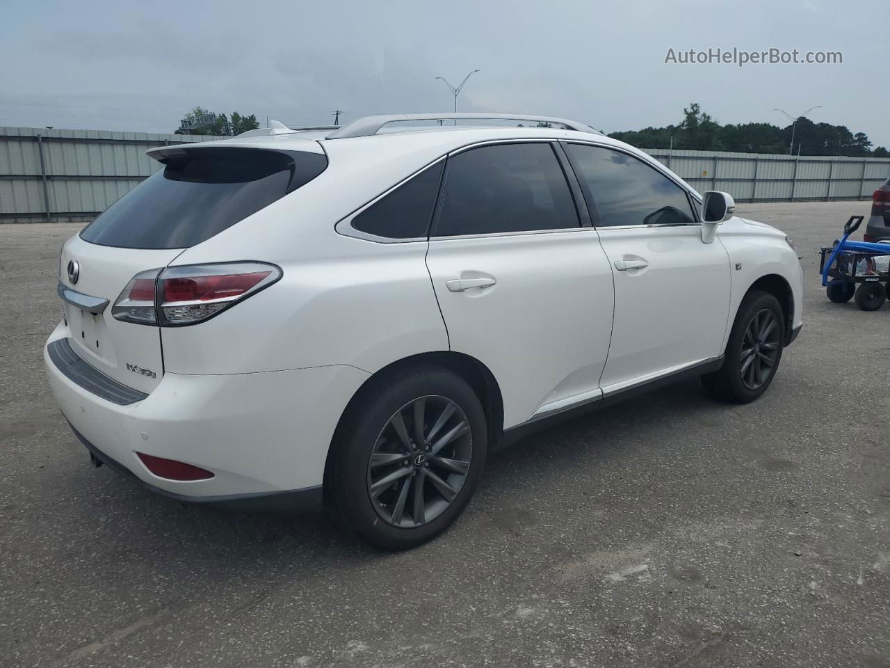 2013 Lexus Rx 350 Base White vin: 2T2BK1BA0DC179646