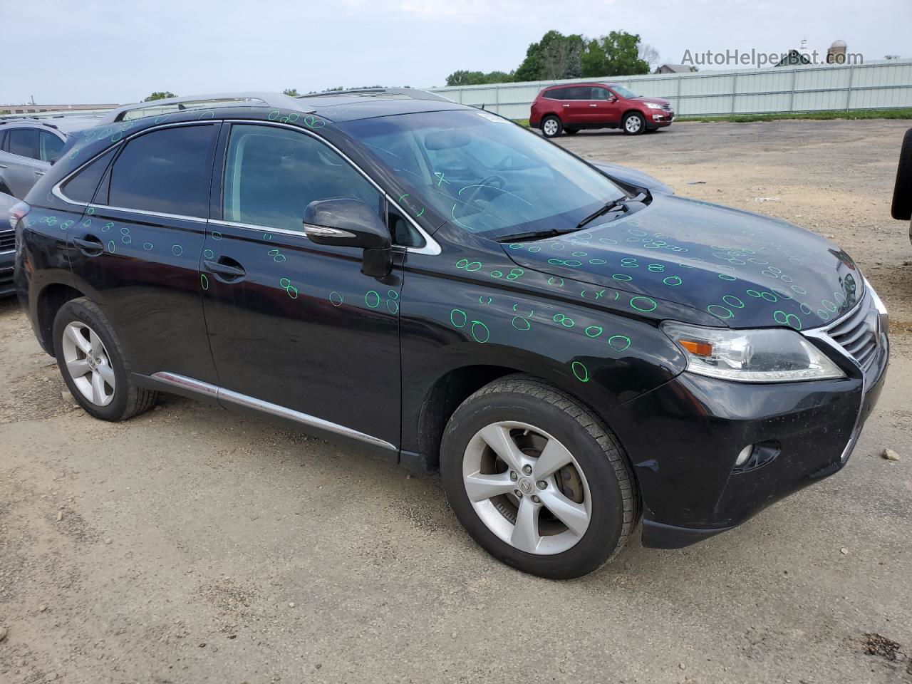 2013 Lexus Rx 350 Base Black vin: 2T2BK1BA0DC185513