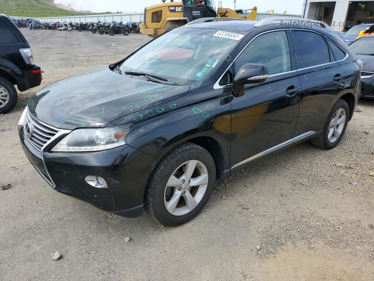 2013 Lexus Rx 350 Base Black vin: 2T2BK1BA0DC185513