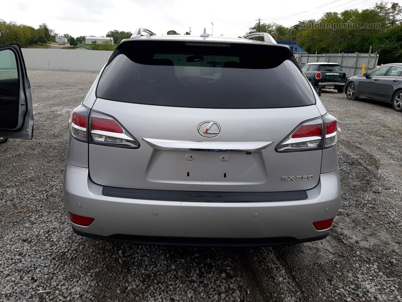 2013 Lexus Rx 350 Base Silver vin: 2T2BK1BA0DC187312