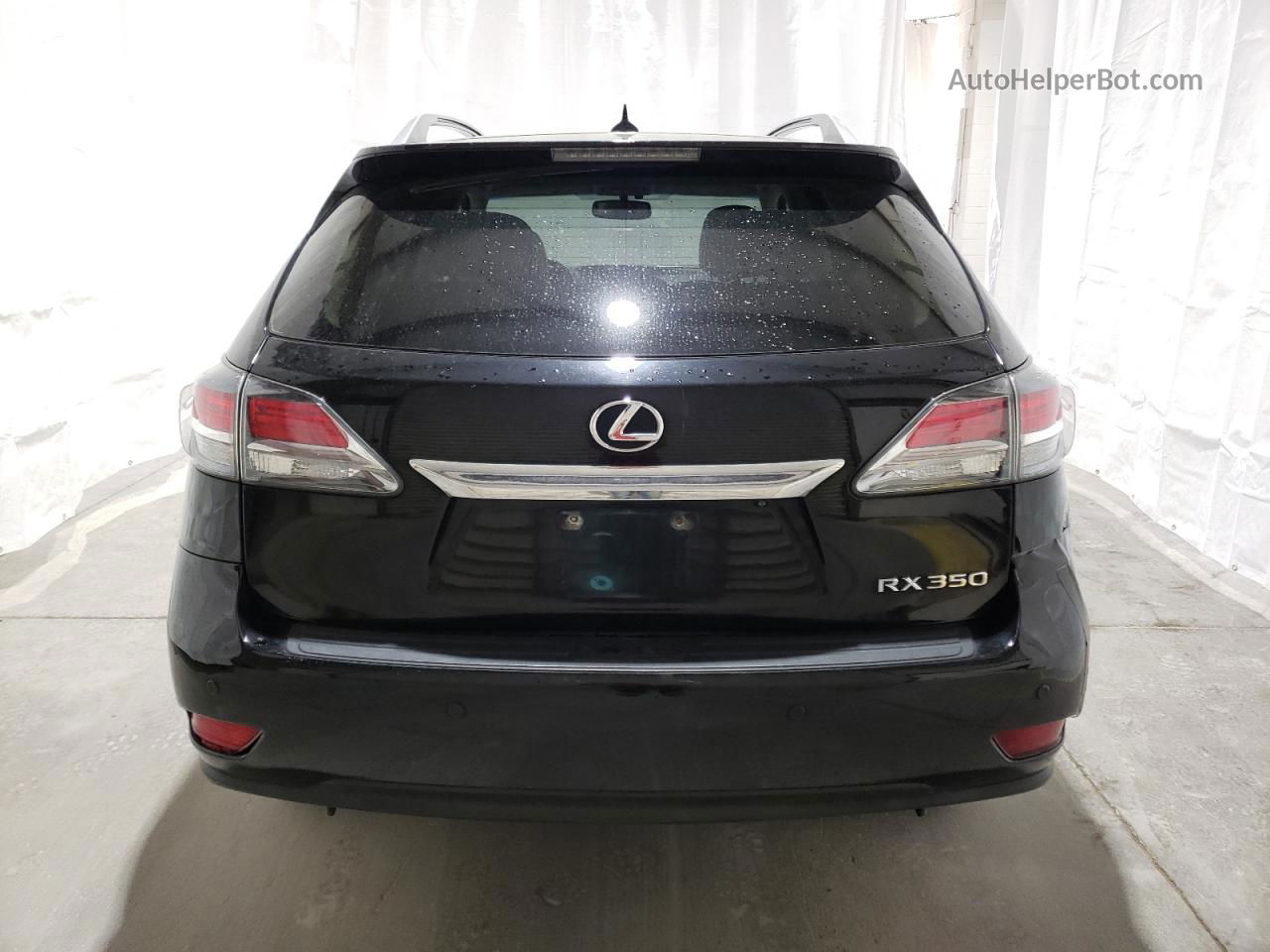 2013 Lexus Rx 350 Base Черный vin: 2T2BK1BA0DC188332