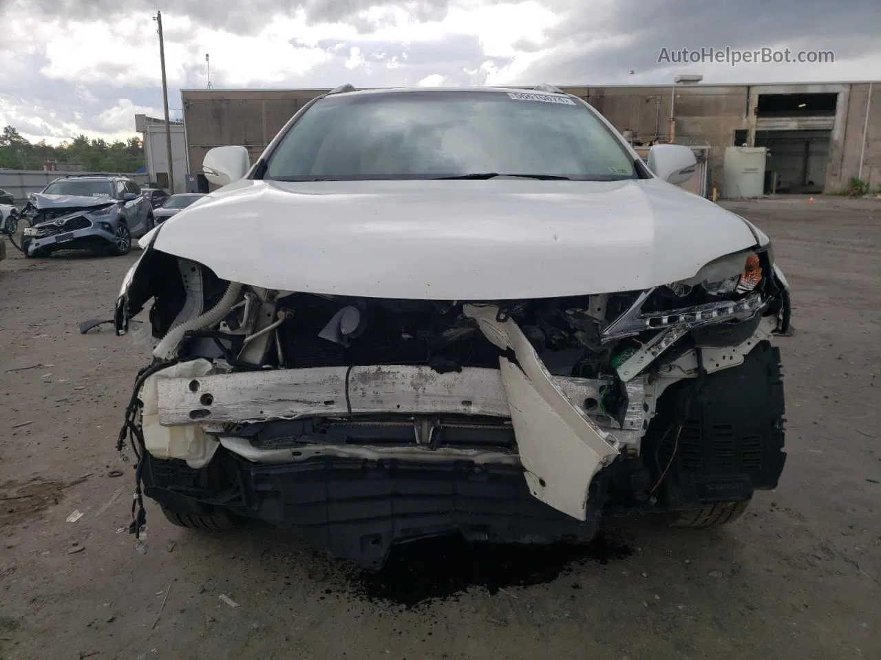 2013 Lexus Rx 350 Base White vin: 2T2BK1BA0DC193692