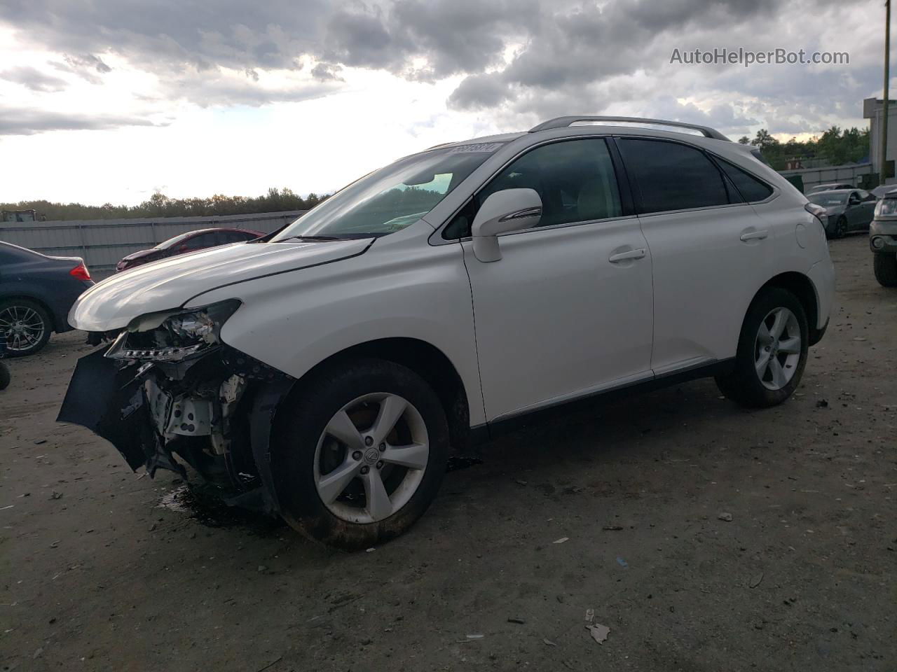 2013 Lexus Rx 350 Base White vin: 2T2BK1BA0DC193692