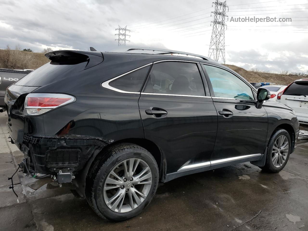 2013 Lexus Rx 350 Base Черный vin: 2T2BK1BA0DC194339