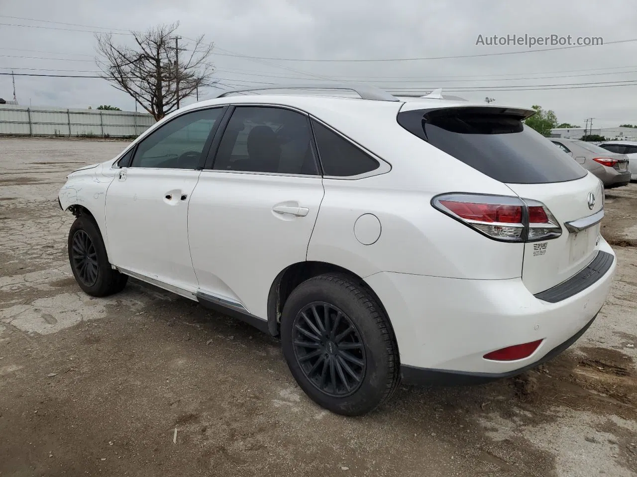 2013 Lexus Rx 350 Base White vin: 2T2BK1BA0DC198326