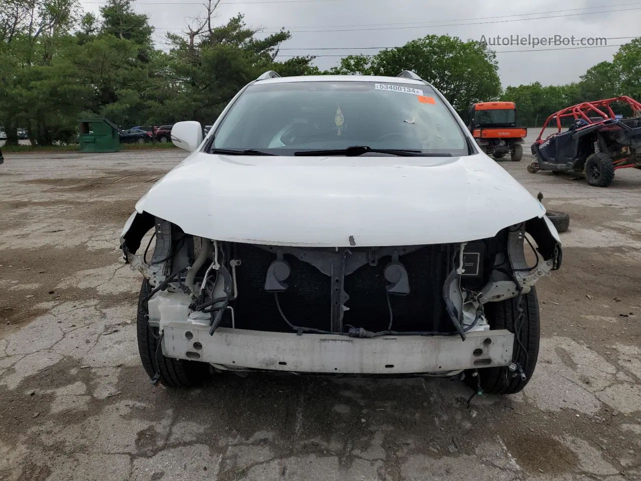 2013 Lexus Rx 350 Base White vin: 2T2BK1BA0DC198326