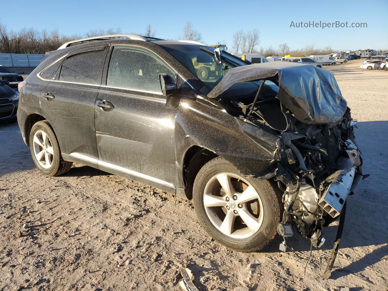 2013 Lexus Rx 350 Base Black vin: 2T2BK1BA0DC202939