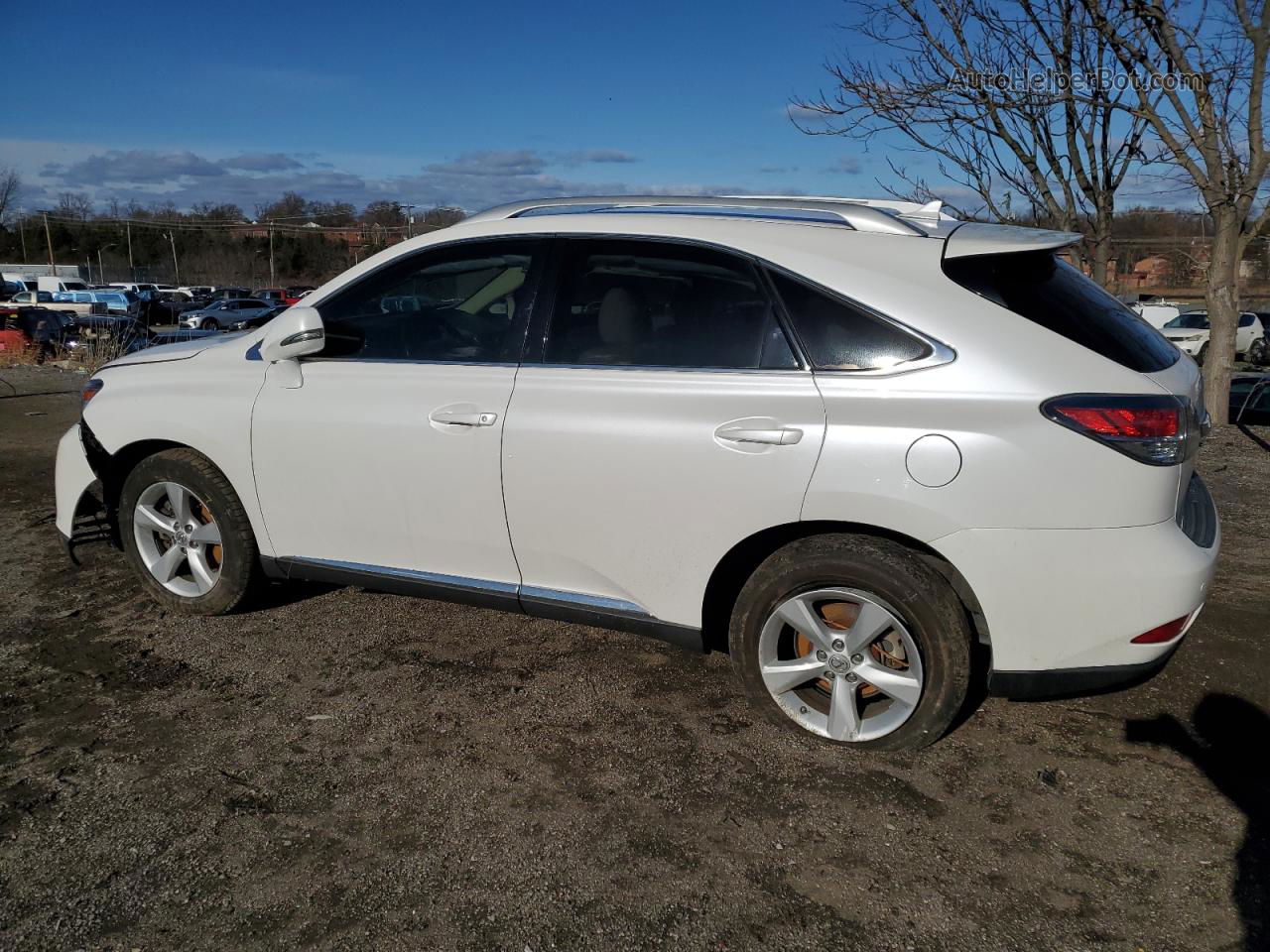 2013 Lexus Rx 350 Base White vin: 2T2BK1BA0DC218350