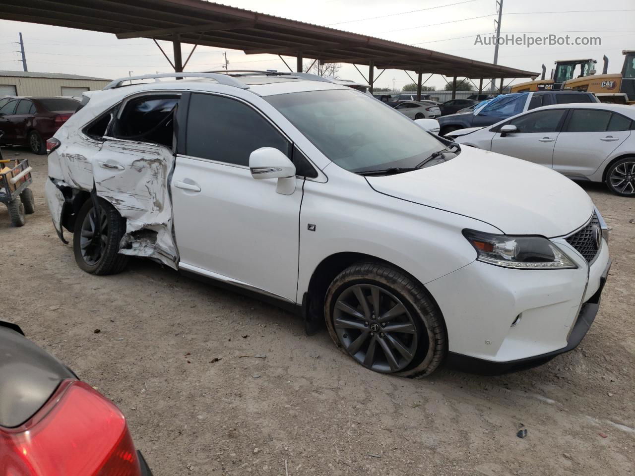 2013 Lexus Rx 350 Base Белый vin: 2T2BK1BA0DC224925