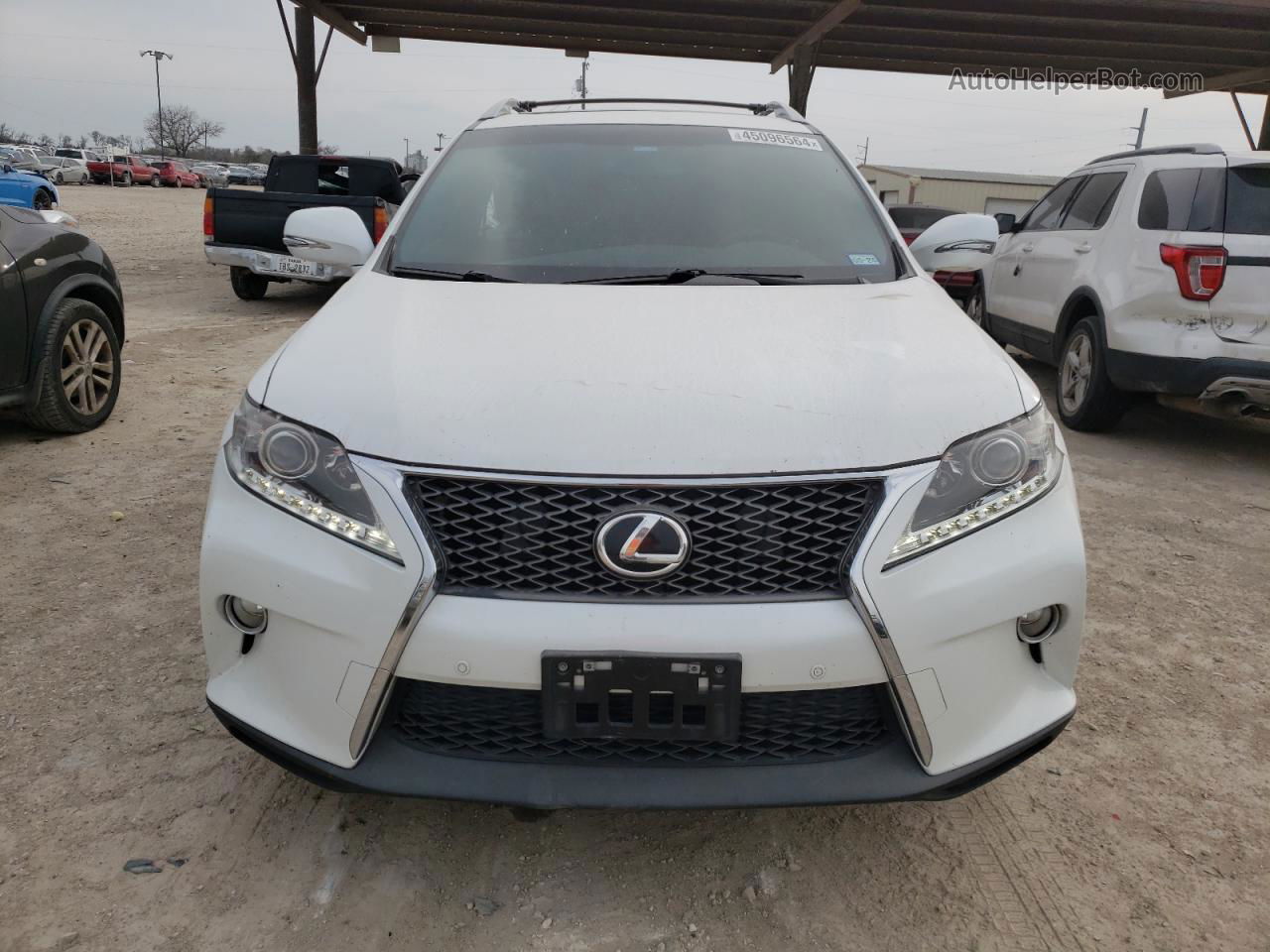 2013 Lexus Rx 350 Base White vin: 2T2BK1BA0DC224925