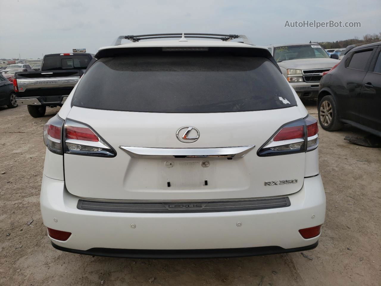 2013 Lexus Rx 350 Base Белый vin: 2T2BK1BA0DC224925