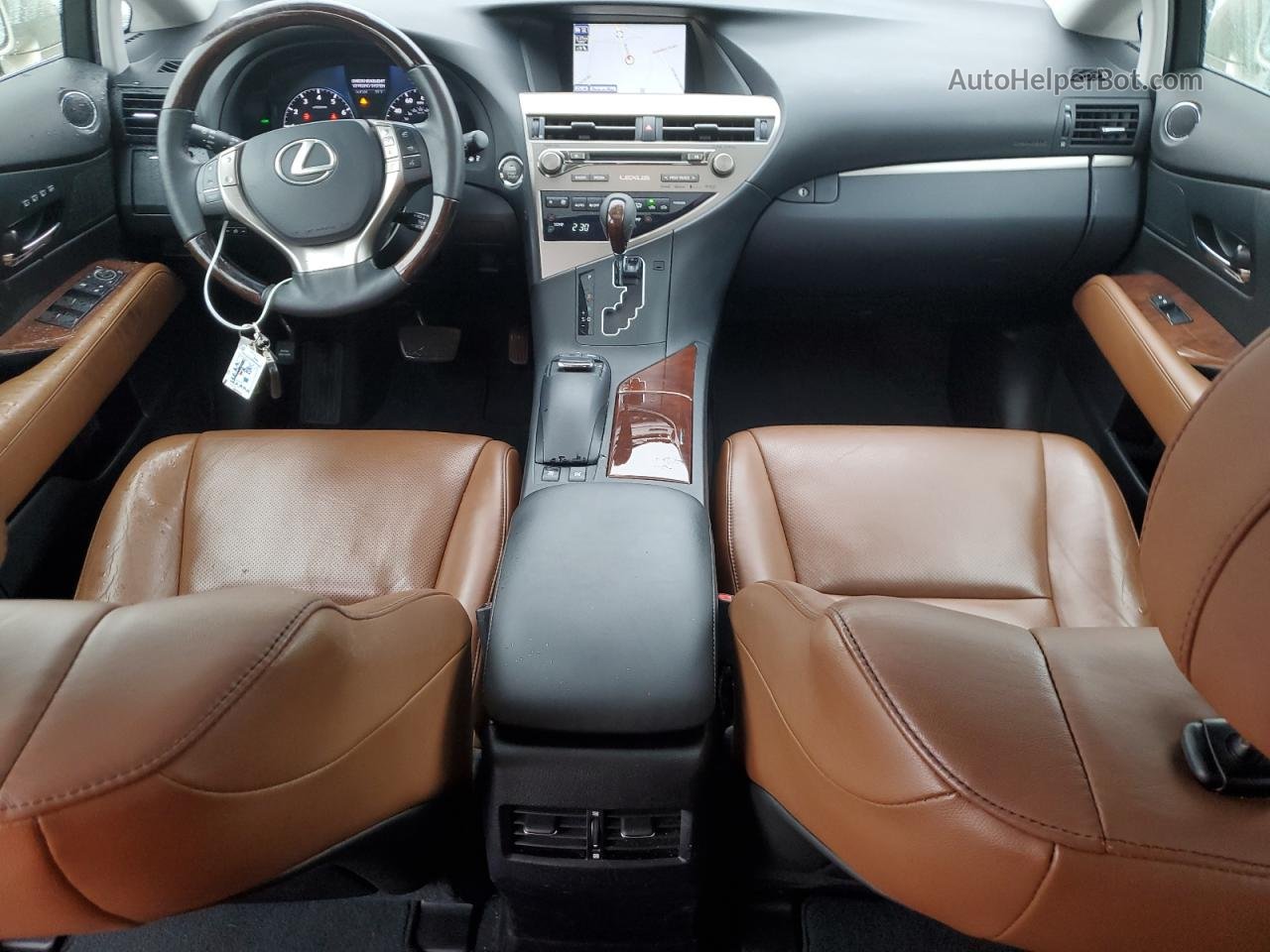 2015 Lexus Rx 350 Base Желто-коричневый vin: 2T2BK1BA0FC258561