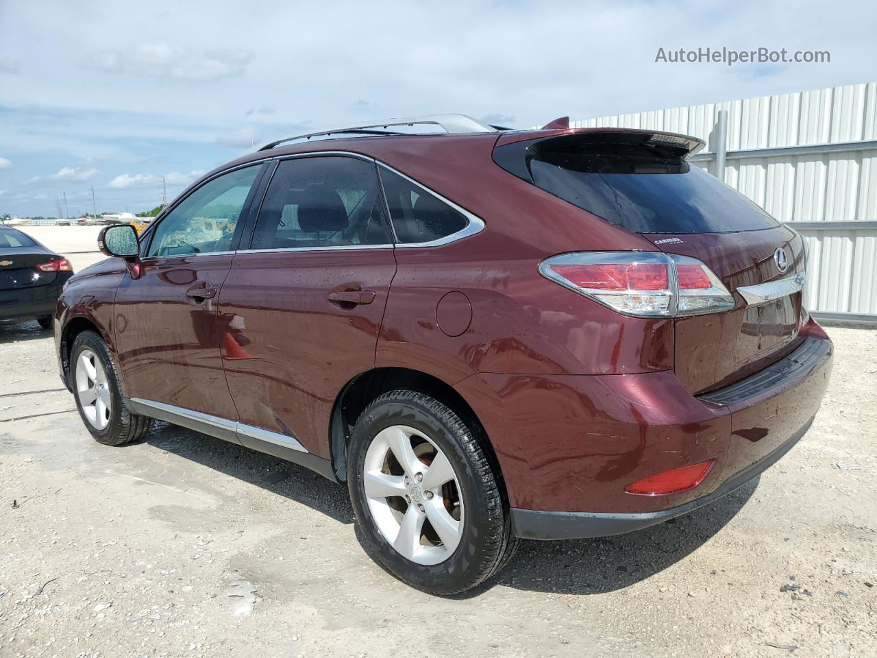 2015 Lexus Rx 350 Base Burgundy vin: 2T2BK1BA0FC272993