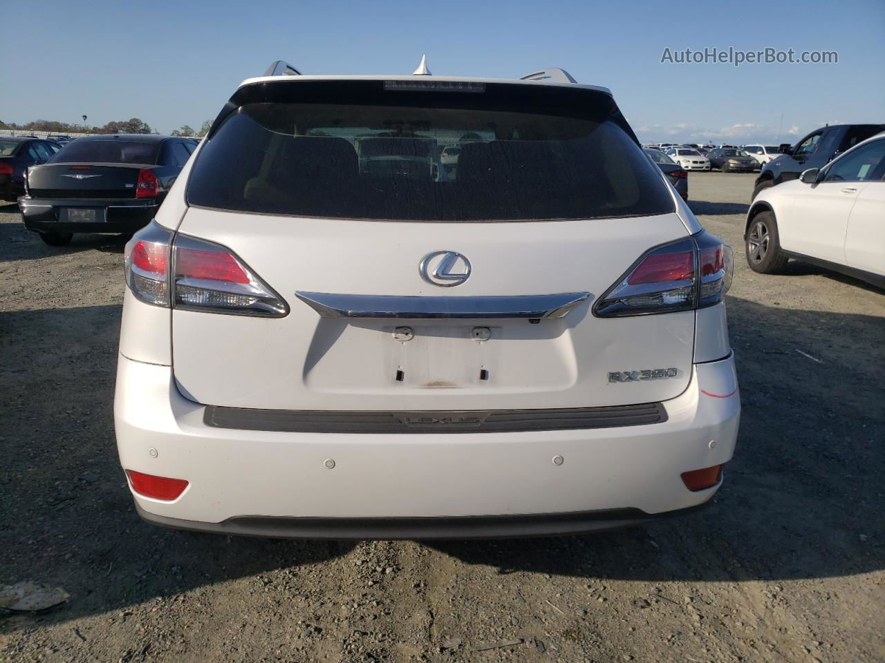 2015 Lexus Rx 350 Base White vin: 2T2BK1BA0FC284450