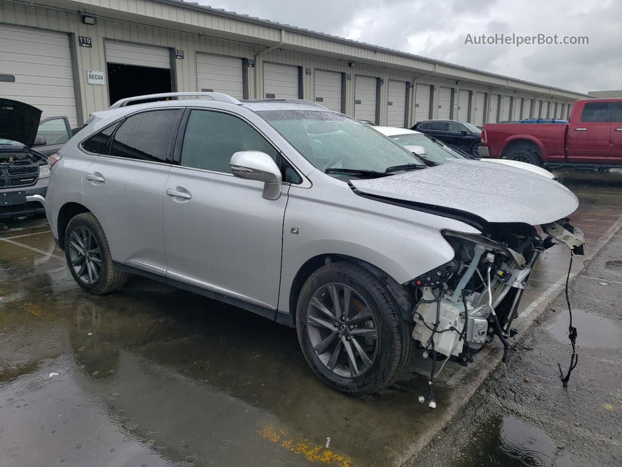 2015 Lexus Rx 350 Base Silver vin: 2T2BK1BA0FC303613