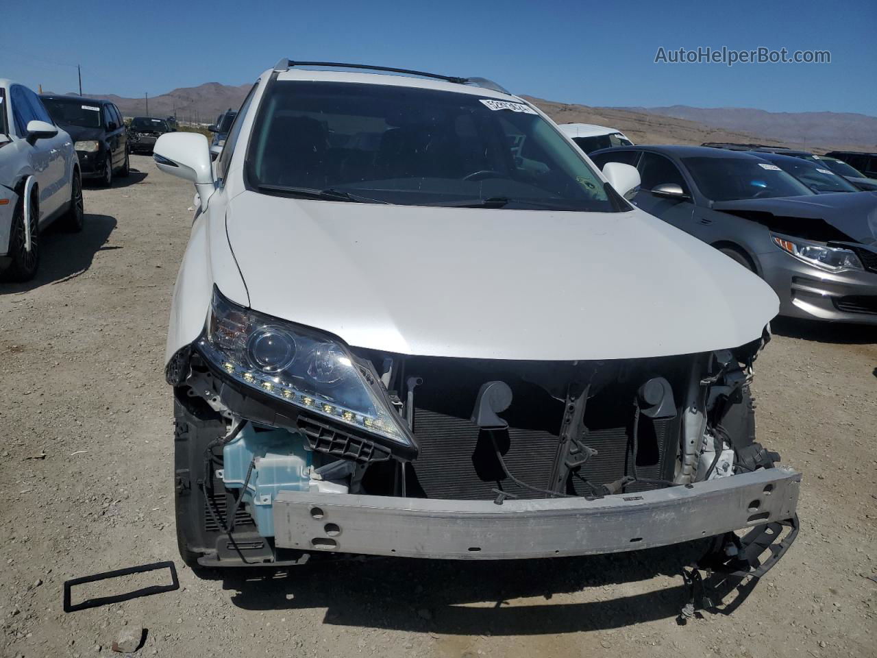 2015 Lexus Rx 350 Base Белый vin: 2T2BK1BA0FC307614