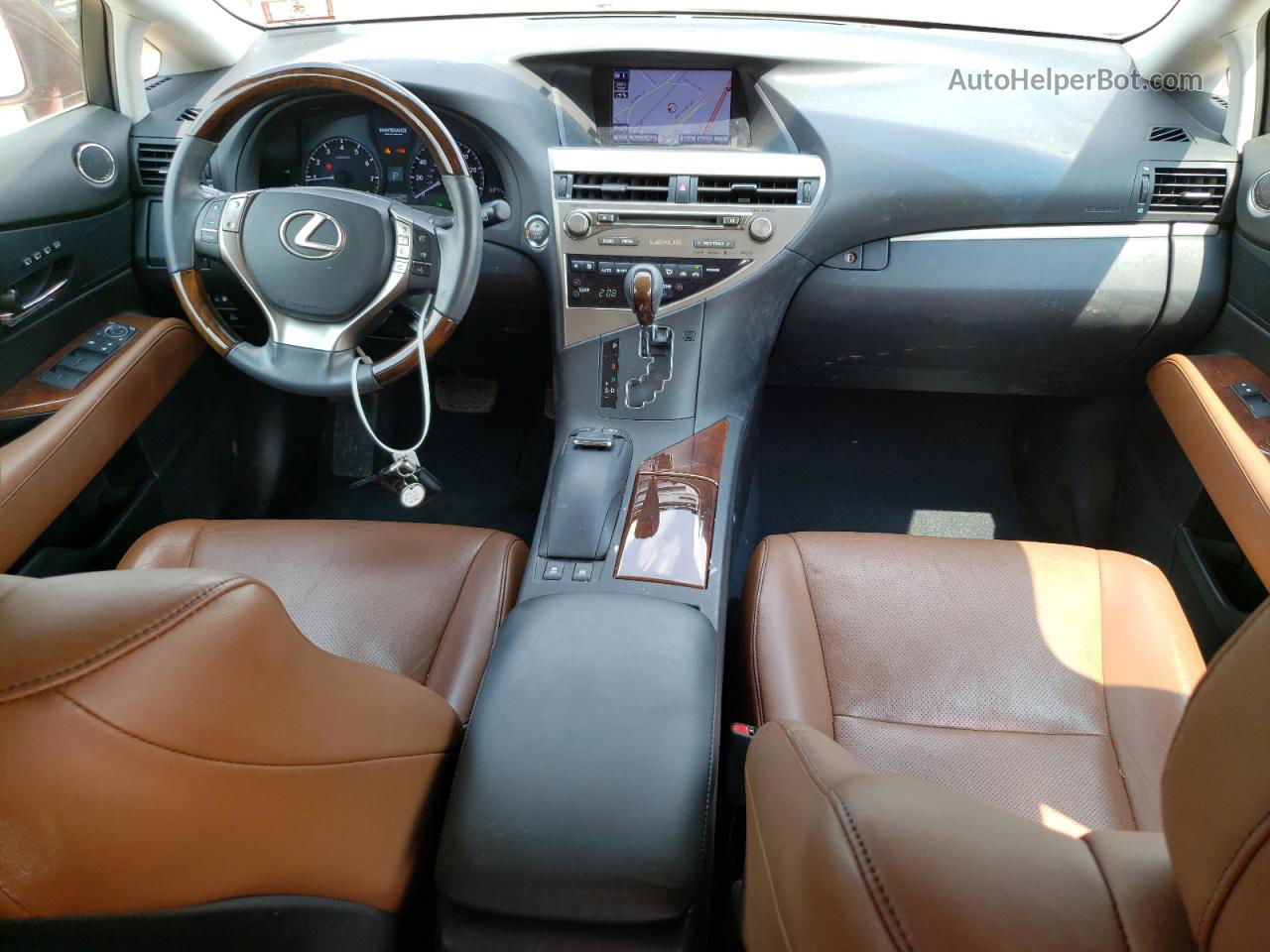 2015 Lexus Rx 350 Base Бордовый vin: 2T2BK1BA0FC318600