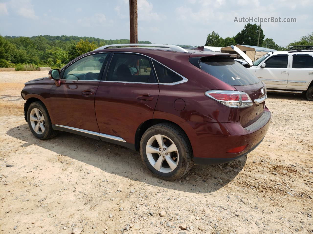 2015 Lexus Rx 350 Base Бордовый vin: 2T2BK1BA0FC318600