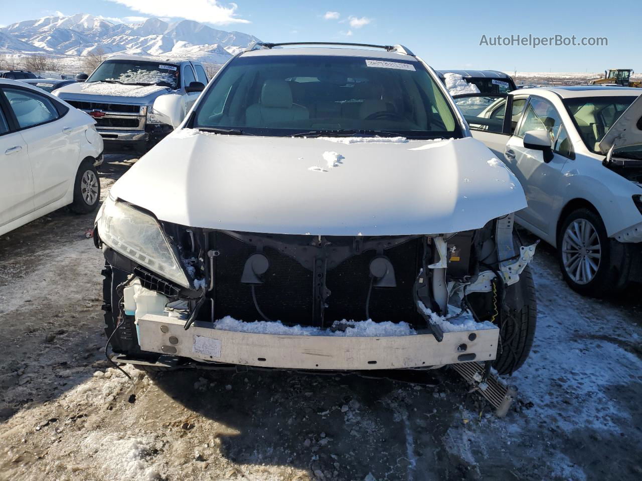 2015 Lexus Rx 350 Base White vin: 2T2BK1BA0FC318872