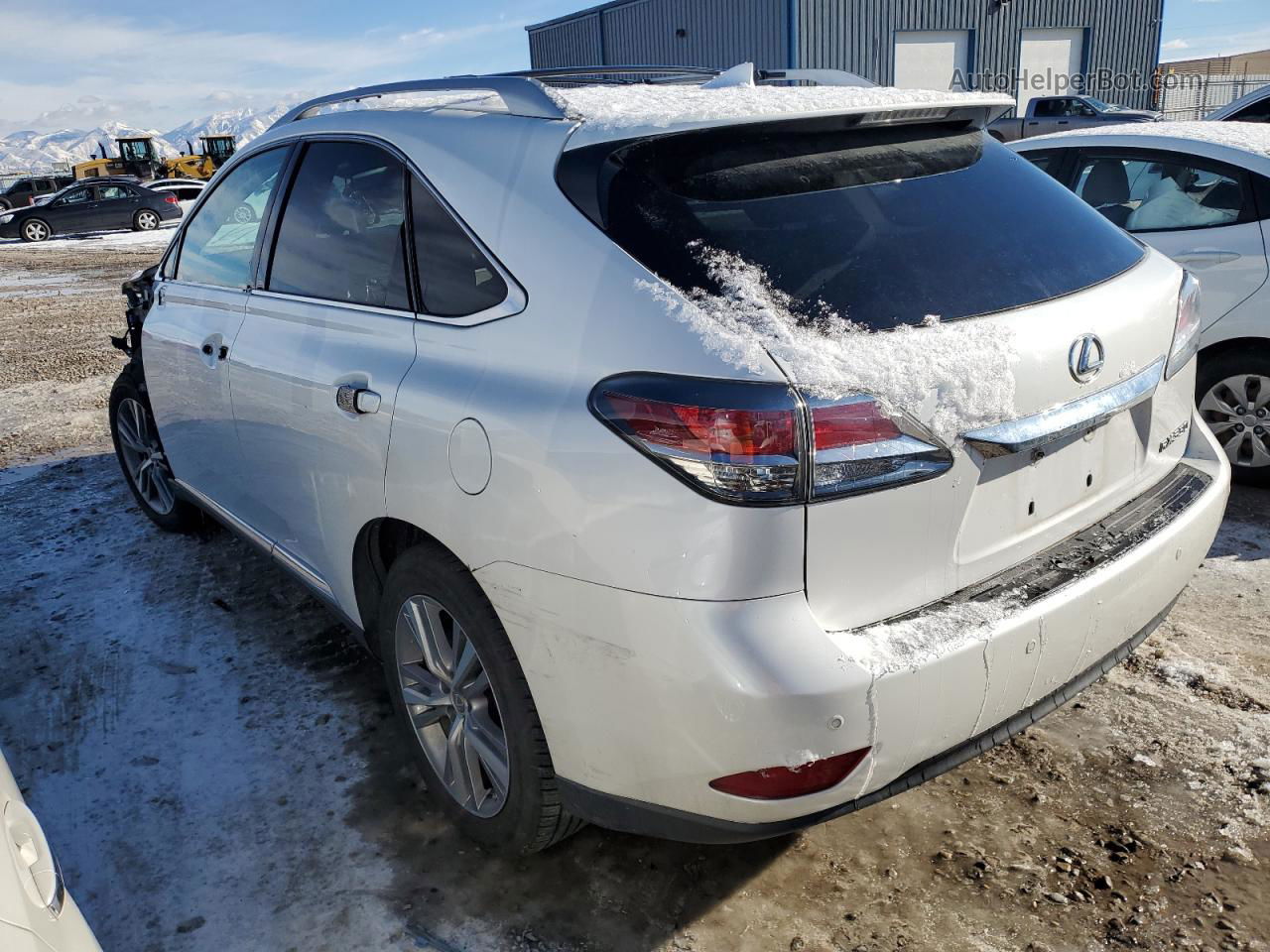 2015 Lexus Rx 350 Base White vin: 2T2BK1BA0FC318872