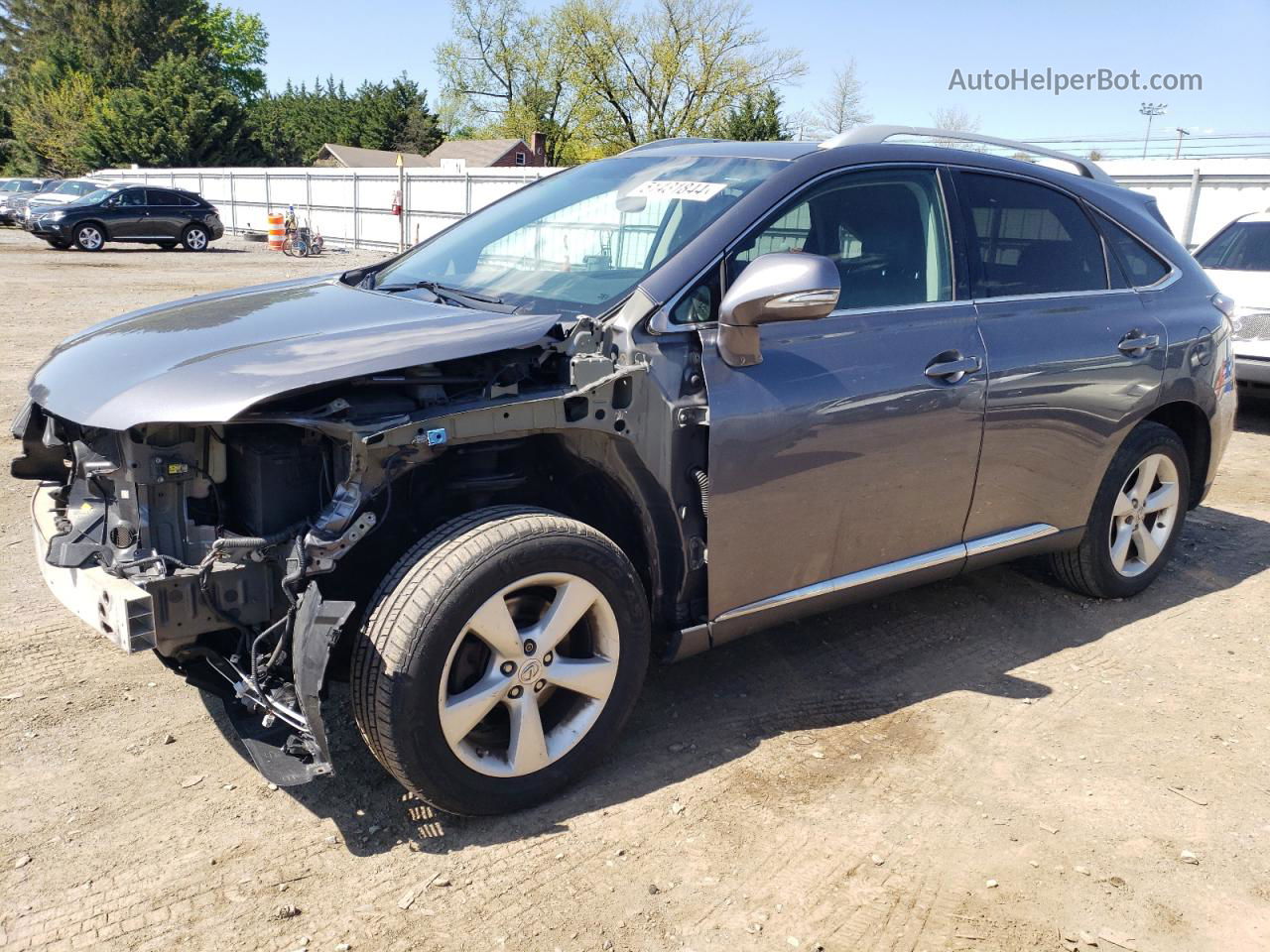 2015 Lexus Rx 350 Base Gray vin: 2T2BK1BA0FC326793