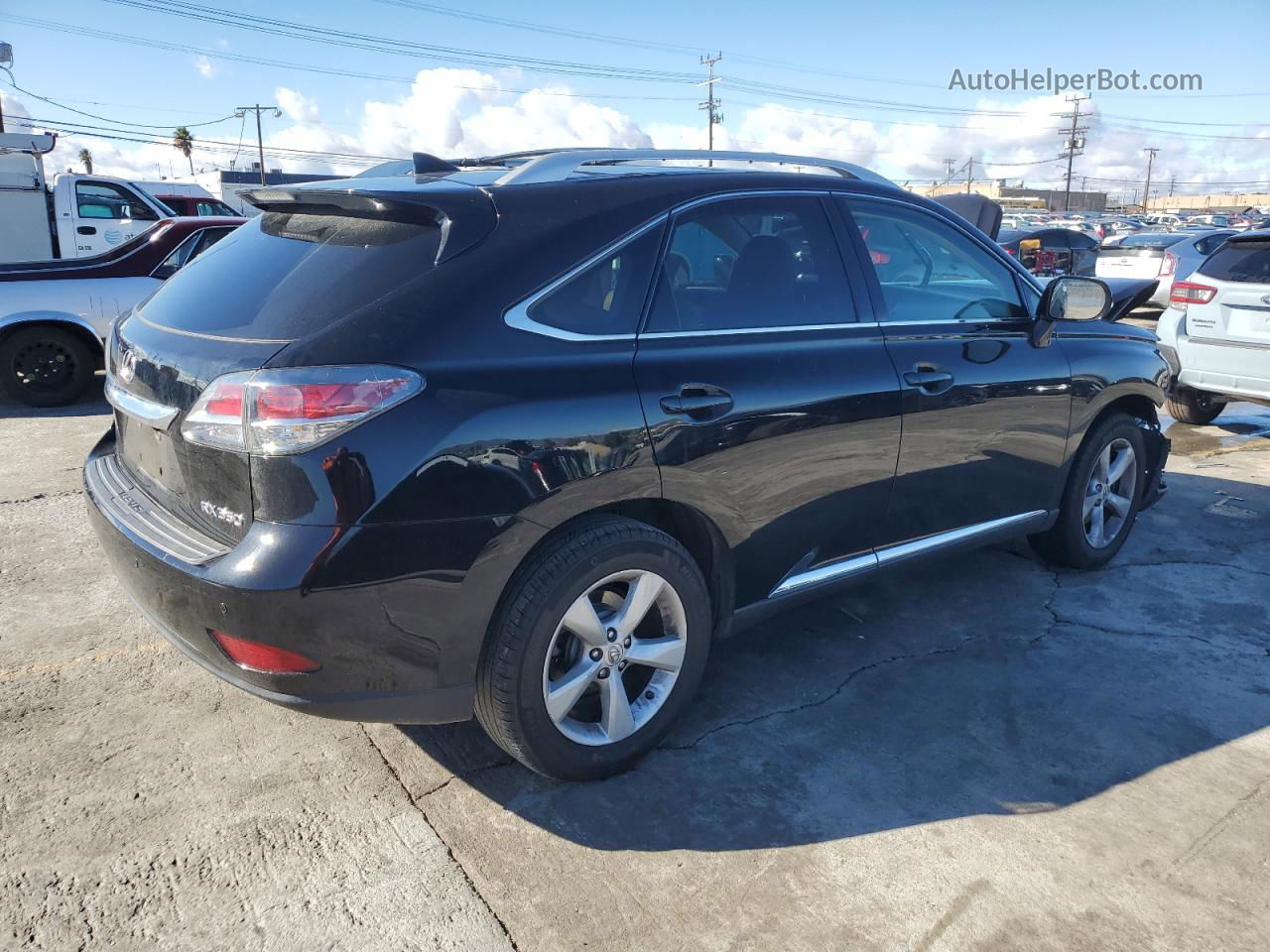 2015 Lexus Rx 350 Base Черный vin: 2T2BK1BA0FC332075