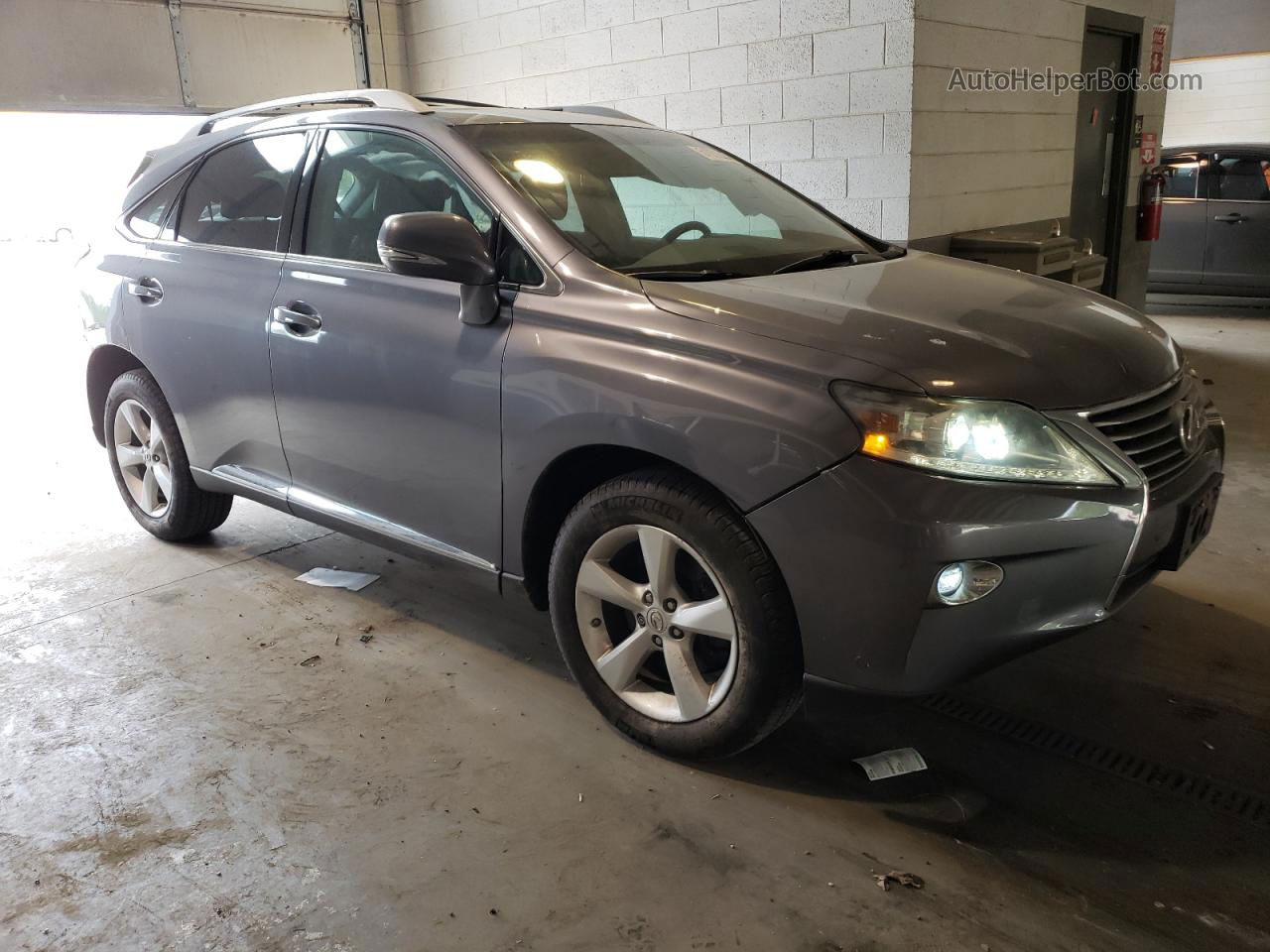 2015 Lexus Rx 350 Base Silver vin: 2T2BK1BA0FC338328