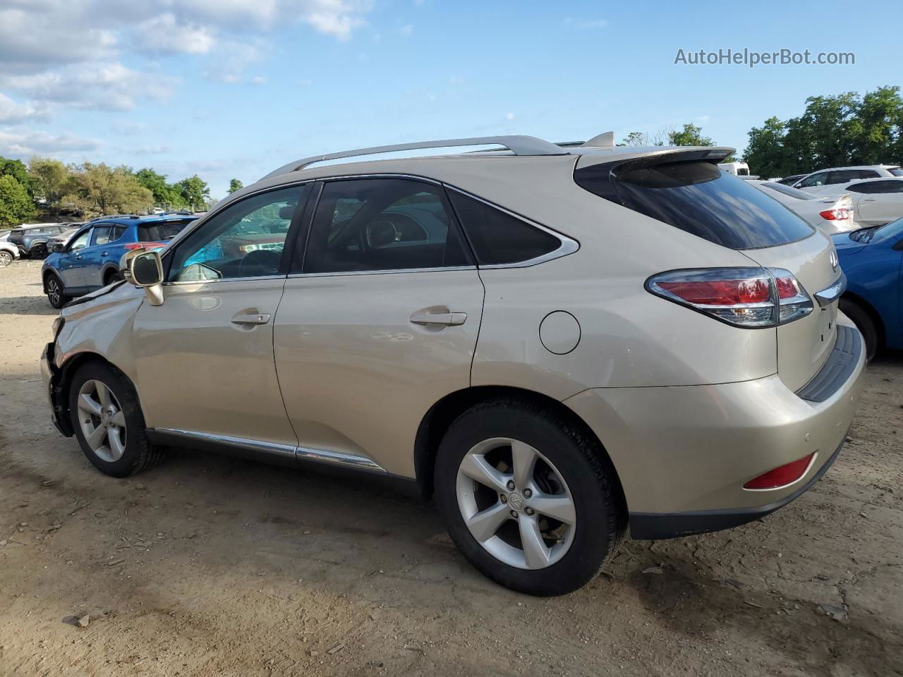 2015 Lexus Rx 350 Base Beige vin: 2T2BK1BA0FC340340