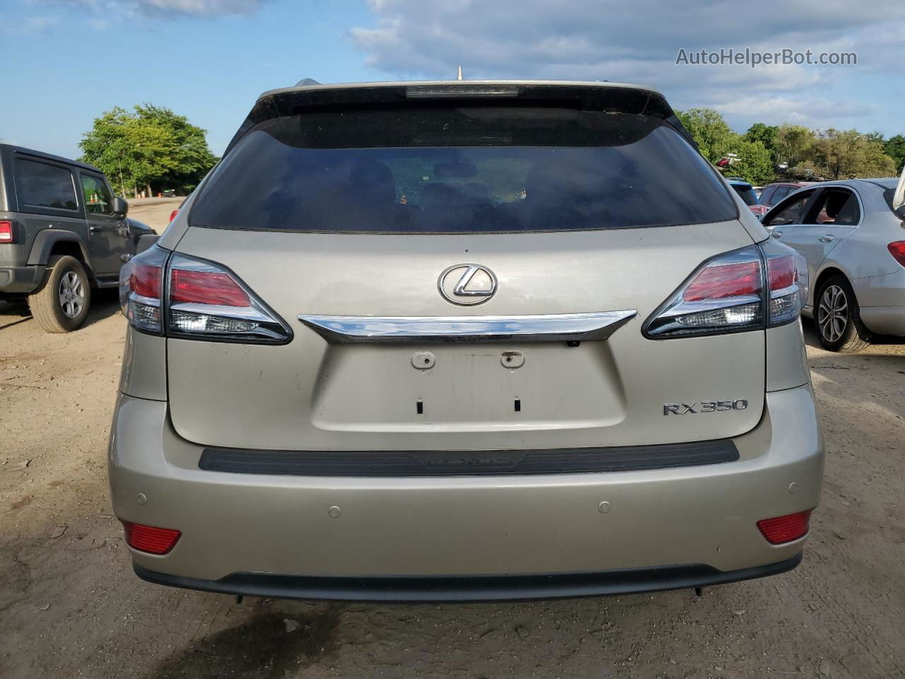 2015 Lexus Rx 350 Base Beige vin: 2T2BK1BA0FC340340