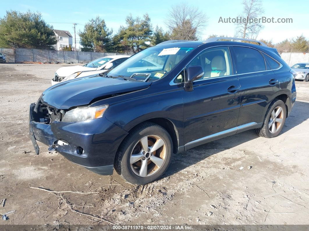 2010 Lexus Rx 350   Blue vin: 2T2BK1BA1AC045949